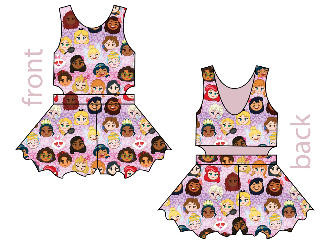 Girl Power Kids Playsuit