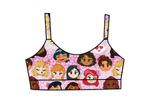Load image into Gallery viewer, Athletic Prints Magical Mouse Ears Kids Bralette