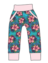 Load image into Gallery viewer, Hawaiian Floral Beanpole Pants And Shorts