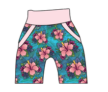 Load image into Gallery viewer, Hawaiian Floral Beanpole Pants And Shorts