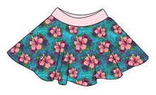 Load image into Gallery viewer, Hawaiian Floral Circle Skirt
