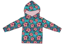 Load image into Gallery viewer, Hawaiian Floral Ladies Oversized Hoodie