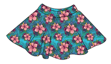 Load image into Gallery viewer, Hawaiian Floral Ladies&#39; Circle Skirt