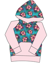 Load image into Gallery viewer, Hawaiian Floral Mens&#39; Hoodie