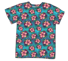 Load image into Gallery viewer, Hawaiian Floral Mens&#39; Tee
