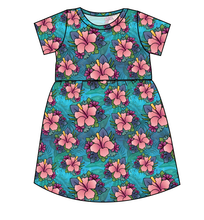 Load image into Gallery viewer, Hawaiian Floral Play Dress