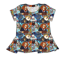 Load image into Gallery viewer, Mammal Metropolis Ladies&#39; Peplum Top