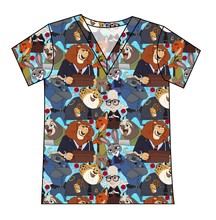 Load image into Gallery viewer, Mammal Metropolis Ladies&#39; Slouchy V-Neck Tee