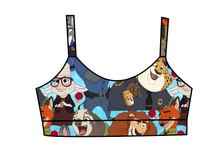 Load image into Gallery viewer, Athletic Prints Magical Mouse Ears Kids Bralette