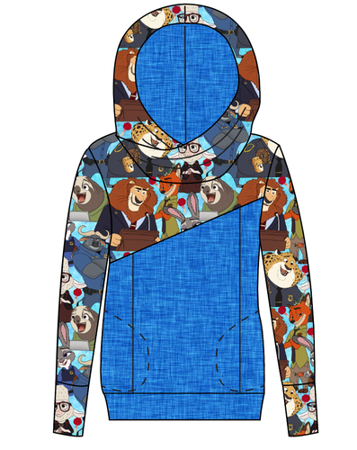 Mammal Metropolis Ladies Hoodie