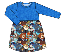 Load image into Gallery viewer, Mammal Metropolis Play Dress