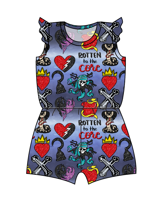 Rotten Symbols Ivy Summer Romper