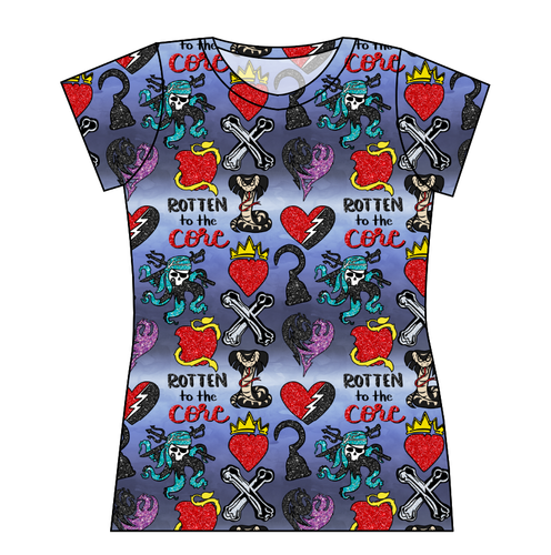 Rotten Symbols Ladies' Basic Tee