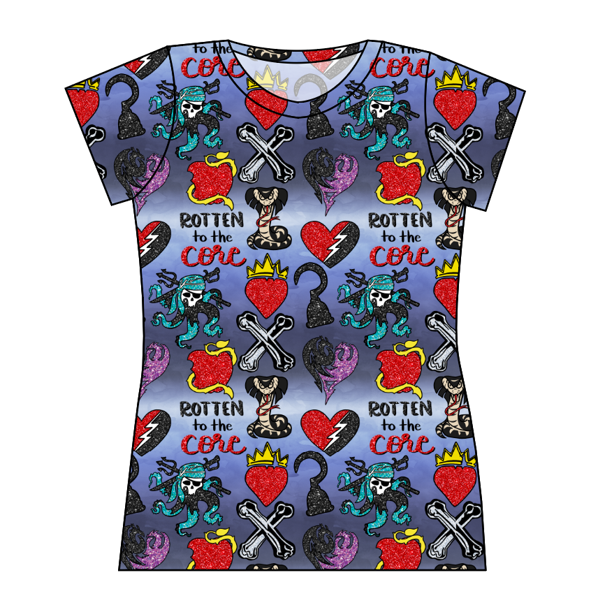 Rotten Symbols Ladies' Basic Tee