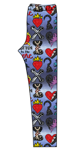 Rotten Symbols Ladies' Lounge Leggings