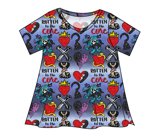 Rotten Symbols Ladies' Swing Tee