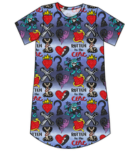 Load image into Gallery viewer, Rotten Symbols Ladies&#39; T-Shirt Dress