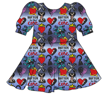 Load image into Gallery viewer, Rotten Symbols Prairie Dress