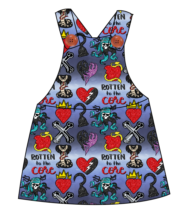 Rotten Symbols Skirt-Alls