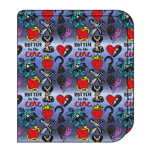 Rotten Symbols Swaddle Blanket