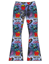Load image into Gallery viewer, Athletic Prints Magical Mouse Ears Ladies Flared Leggings