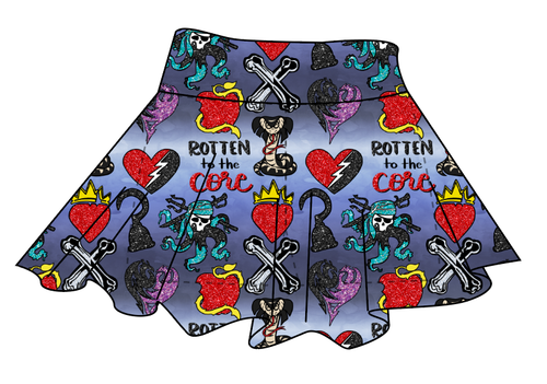 Athletic Prints Magical Mouse Ears Ladies Skort