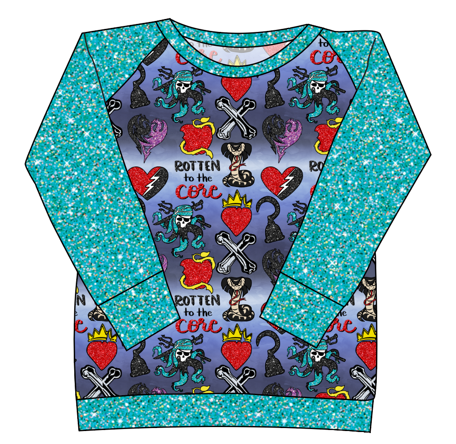 Rotten Symbols Ladies' Classic Crewneck