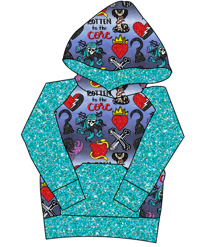 Rotten Symbols Mens' Hoodie