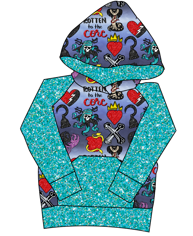 Rotten Symbols Mens' Hoodie