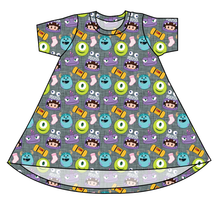 Load image into Gallery viewer, Scare Squad Basic T-Shirt Dress