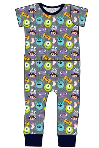Scare Squad Bennett Pants and Shorts Length T-Shirt Romper