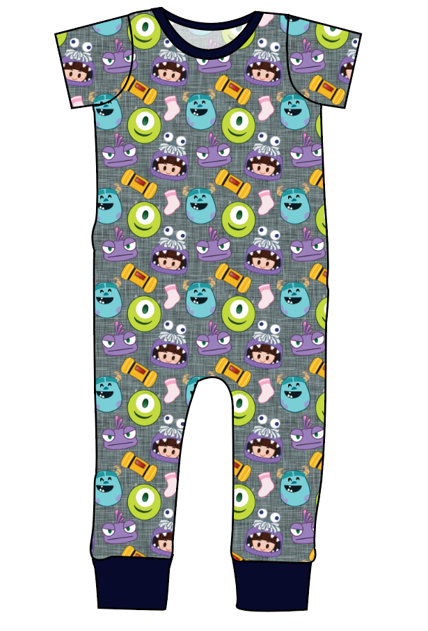Scare Squad Emmett Pants And Shorts T-Shirt Romper