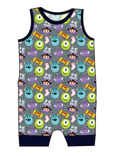 Load image into Gallery viewer, Scare Squad Emmett Pants And Shorts T-Shirt Romper