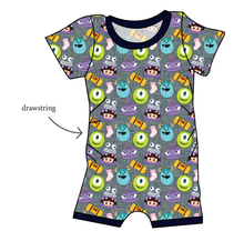 Load image into Gallery viewer, Scare Squad Grow With Me Pants And Shorts Romper