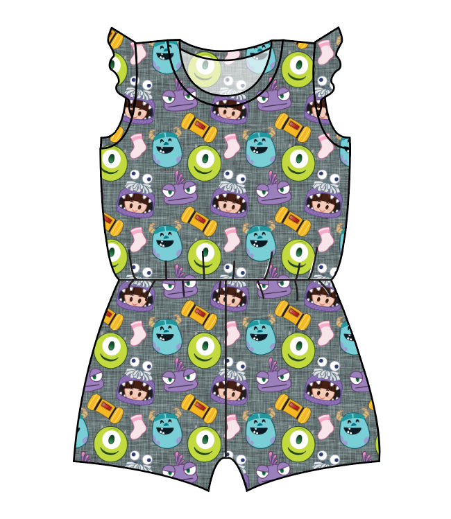 Scare Squad Ivy Summer Romper