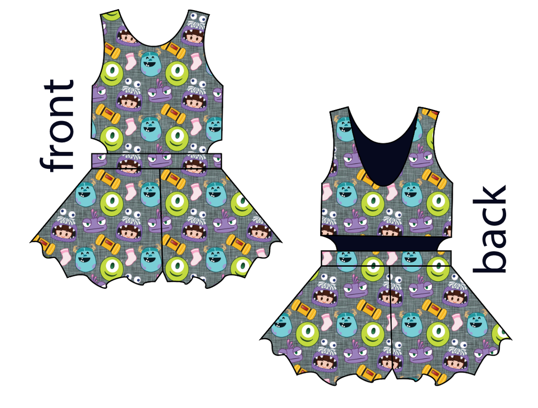 Scare Squad Kids Playsuit