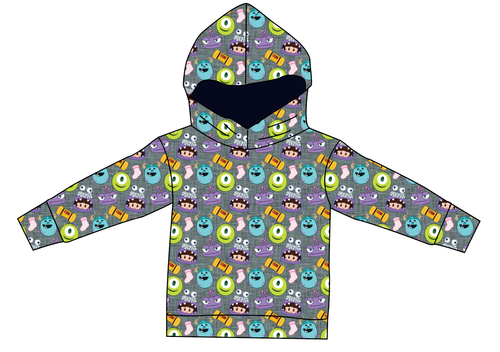 Scare Squad Ladies Oversized Hoodie