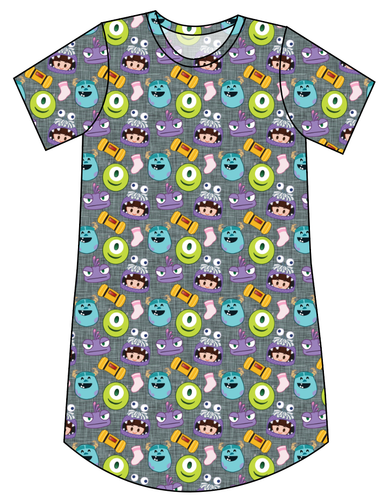 Scare Squad Ladies' T-Shirt Dress