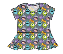 Load image into Gallery viewer, Scare Squad Peplum Top