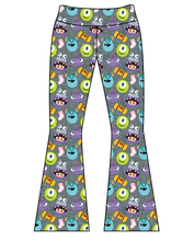 Load image into Gallery viewer, Athletic Prints Magical Mouse Ears Ladies Flared Leggings