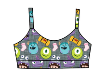 Load image into Gallery viewer, Athletic Prints Magical Mouse Ears Kids Bralette