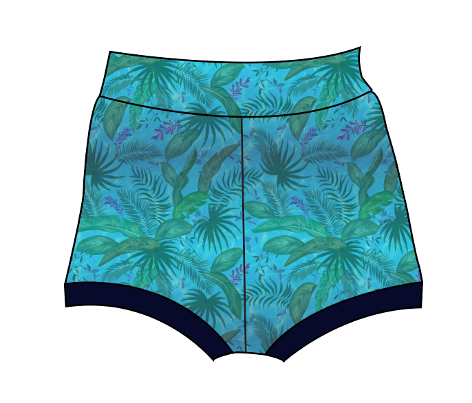 Surf Foliage Bummies