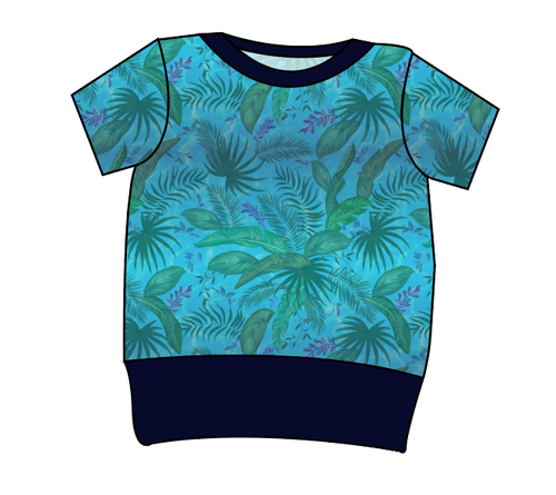 Surf Foliage Grow With Me Tee