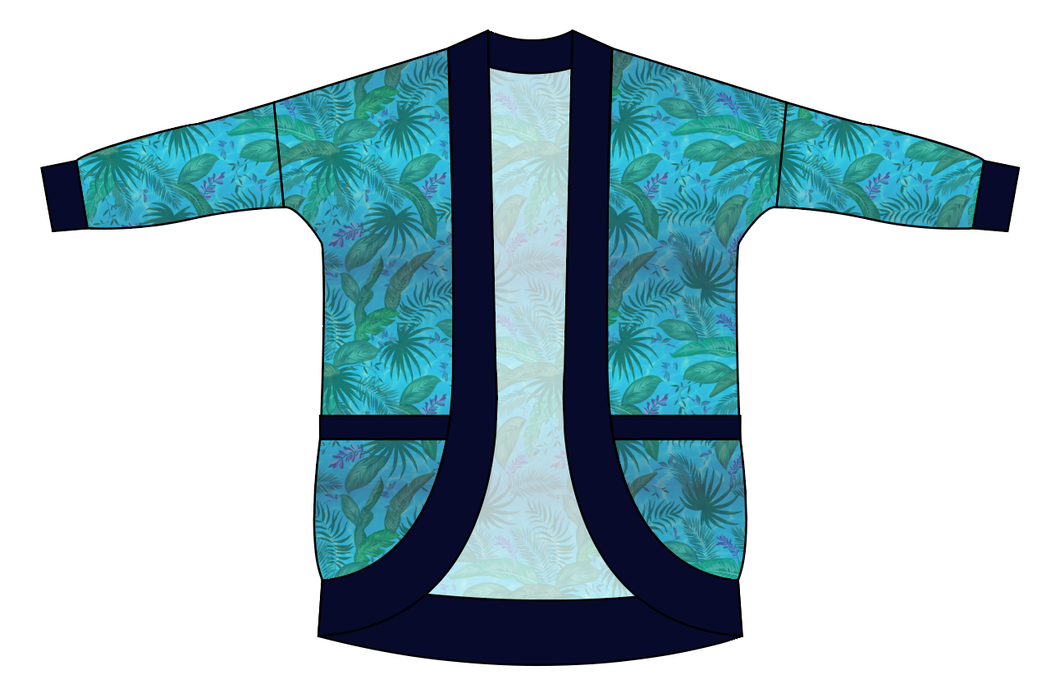 Surf Foliage Ladies' Cocoon Cardigan