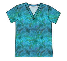 Load image into Gallery viewer, Surf Foliage Ladies&#39; Slouchy V-Neck Tee