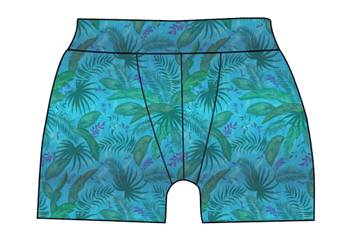 Surf Foliage Mens' Boxer Briefs