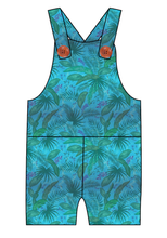 Load image into Gallery viewer, Surf Foliage Overalls and Shortalls