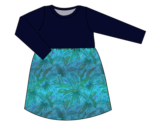 Surf Foliage Play Dress