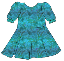 Load image into Gallery viewer, Surf Foliage Prairie Dress