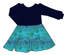 Load image into Gallery viewer, Surf Foliage Prairie Dress